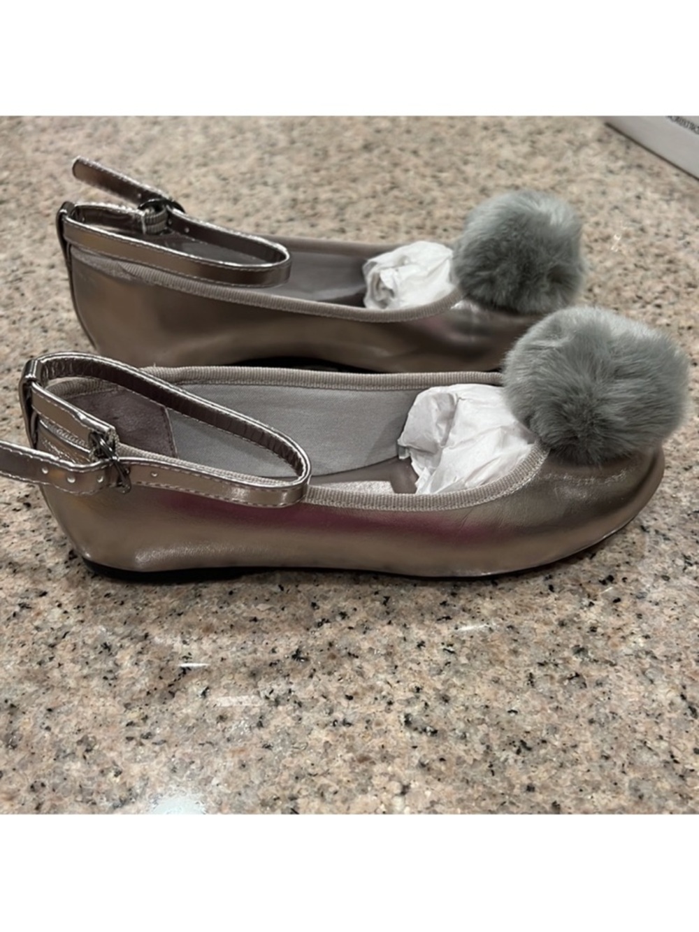Nordstrom Bella Ankle Strap Flats (girls)